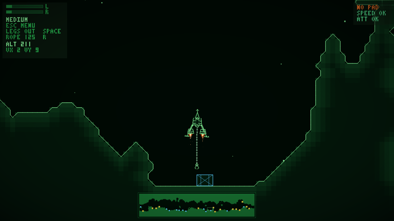dualthrust: lifting off from a landing pad